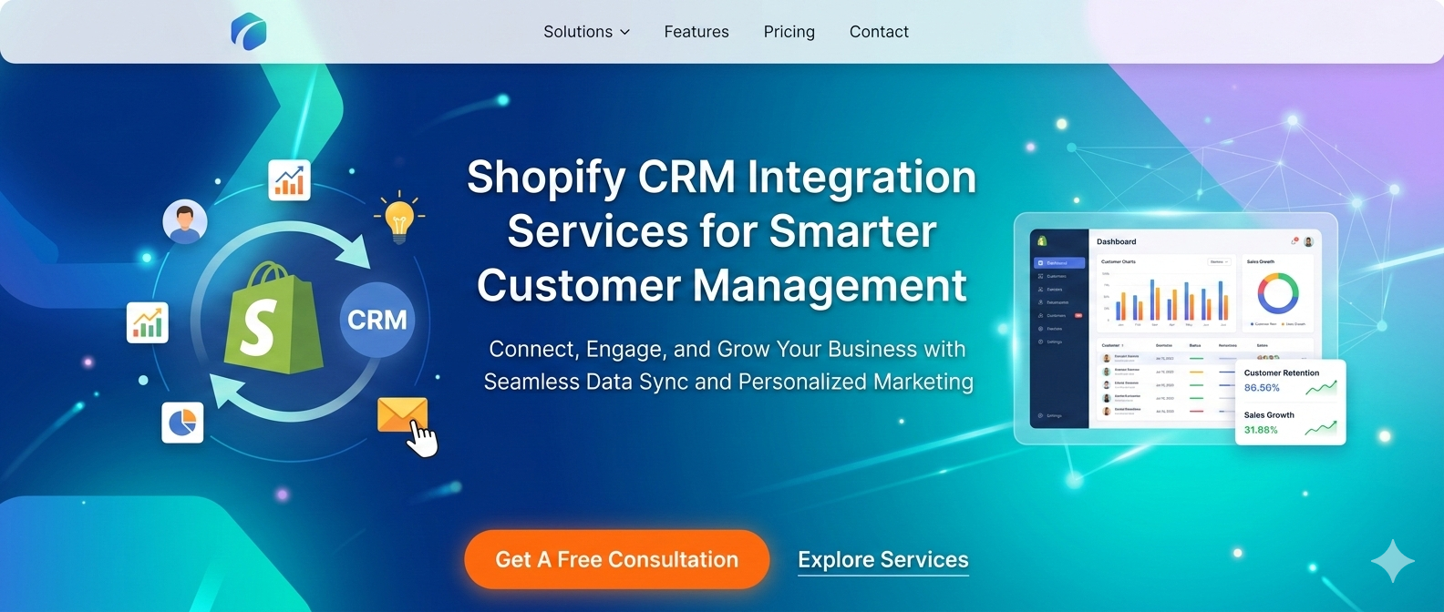 Shopify CRM Integration Services for Smarter Customer Management